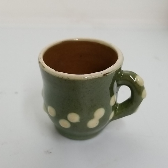 5 Vintage Ceramic Handpainted Mini Cups - Picture 5 of 5